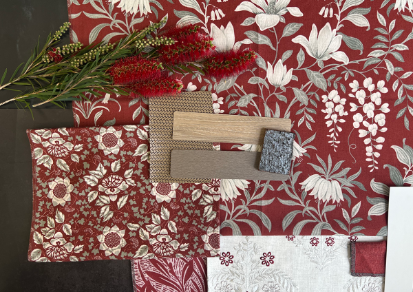 Pastoral Elegance Umber flatlay landscape v2